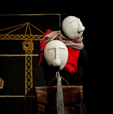 Spectacle JEU - Credit photo Antony Diaz -2- Compagnie A Kan La Deriv - Artephile OFF 25 - 12H10