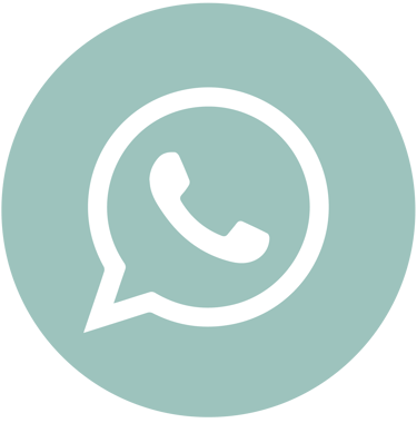 Icono de WhatsApp en color blanco sobre fondo verde