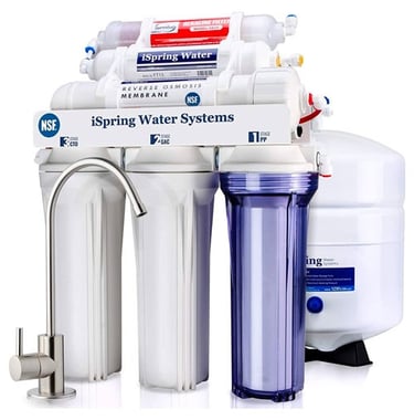 iSpring RCC7AK Sistema de Filtro de Agua por Ósmosis Inversa
