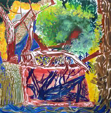 contemporary landscape painting