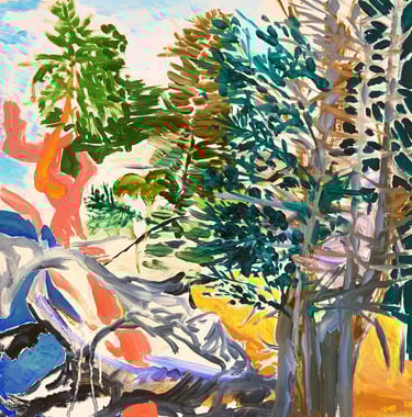 contemporary landscape painting