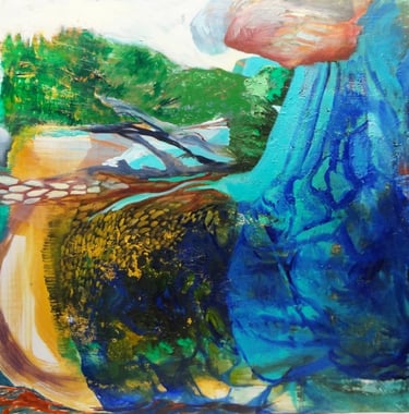 contemporary landscape painting