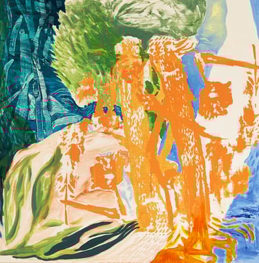 contemporary landscape painting