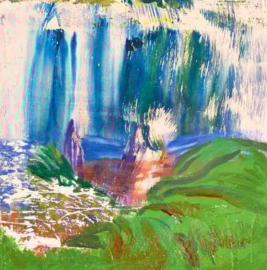 contemporary landscape painting