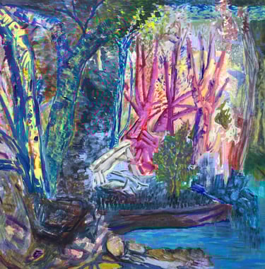 contemporary landscape painting