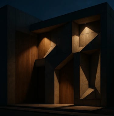 Geometric Shadows (Dusk)