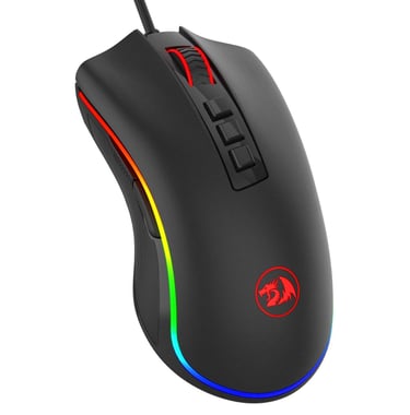 Mouse gamer Redragon Cobra M711 RGB preto
