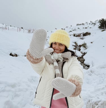 Tutoriales crochet manoplas guantes