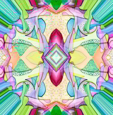 DeConstructed Photography, Abstract art, abstract photography, floral art, Gladioli Flower