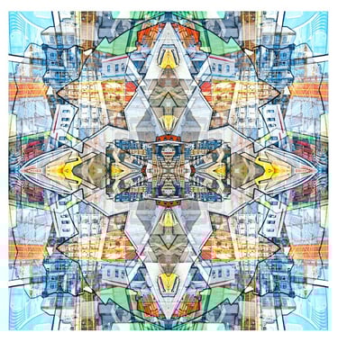 DeConstructed Photography, Abstract art, abstract photography, Construction site, 