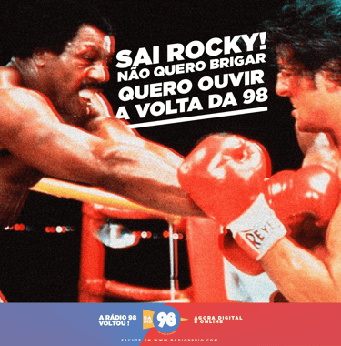 POSTER ROCKY O LUTADOR