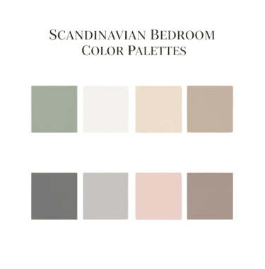 Best Scandinavian Bedroom Color Palette for a Cozy Feel