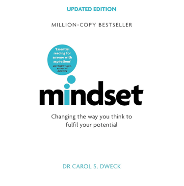 Book title card – Mindset by Carol S. Dweck