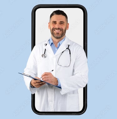Flu, COVID, Strep throat, STD Testing & Treatment, Prescription Refill, Weight Loss. 