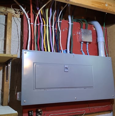 Electrical panel installation in Toronto by licensed electrician