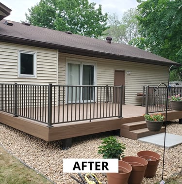 Deck Builder Apple Valley MN - After Photo