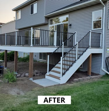 Deck Builder Rosemount MN - After Photo