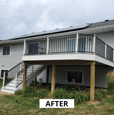Deck Builder Farmington MN - After Photo