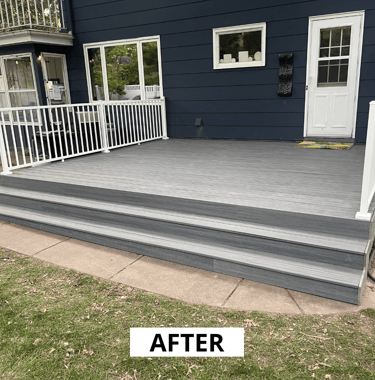 After Deck Replacement Prior Lake MN