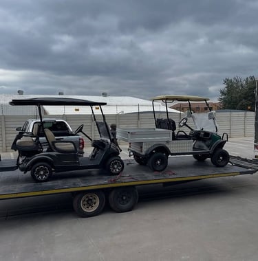golf carts delivery available