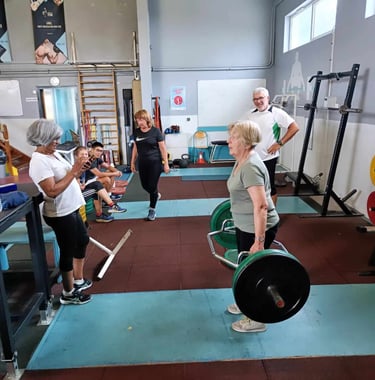 Musculation personnes agées