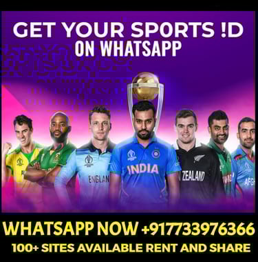 ONLINE CRICKET BETTING ID AVAILABLE DL MDL SMDL MASTER ID SUPER MASTER ID ADMIN ID AVAILABLE