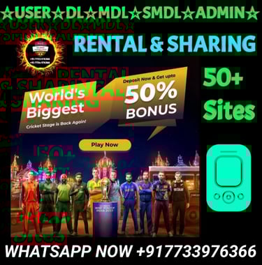 ONLINE CRICKET BETTING ID AVAILABLE DL MDL SMDL MASTER ID SUPER MASTER ID ADMIN ID AVAILABLE