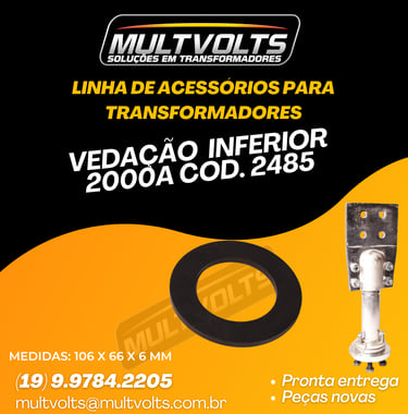 Vedação (Borracha) BT 2000 Cod.2485