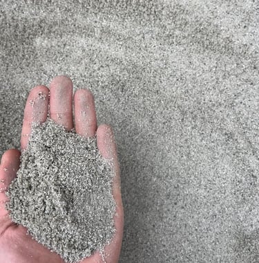 Pasir silika natural
