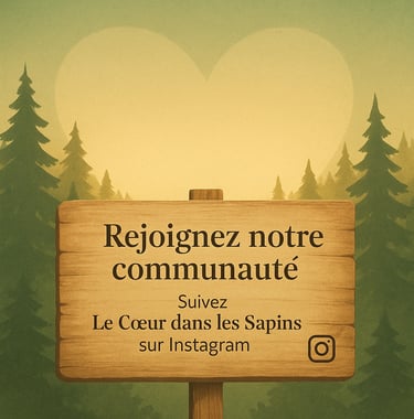 LE COEUR DANS LES SAPINS
