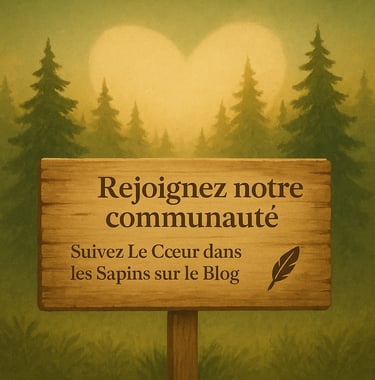 LE COEUR DANS LES SAPINS
