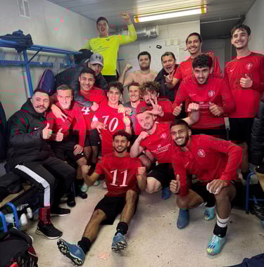 équipe USEL FOOT JONAGE après la victoire