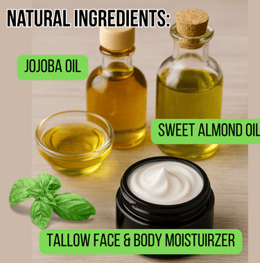 image of Back2naturalness ingredient list