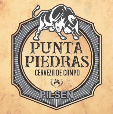 pilsen logo - punta piedras cerveza de campo