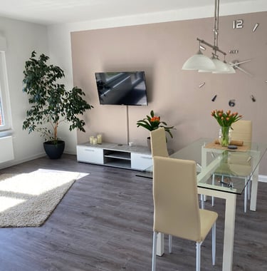Bild vom Wohnzimmer-Ferienwohnung-EG-mit Terrasse-Familie Graue
