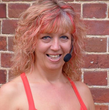 Linda Mellor Norfolk fitness class