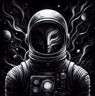 Cosmic Shade Astronaut | simcaart.com