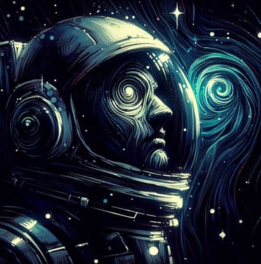 Astronaut art | simcaart.com