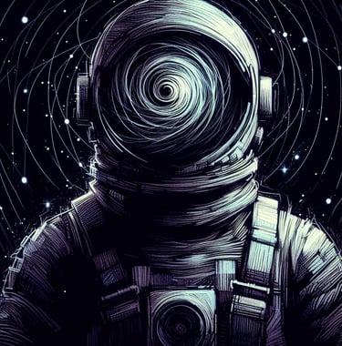 Astronaut art | simcaart.com
