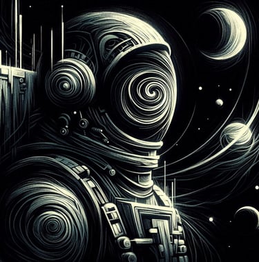 Astronaut art | simcaart.com