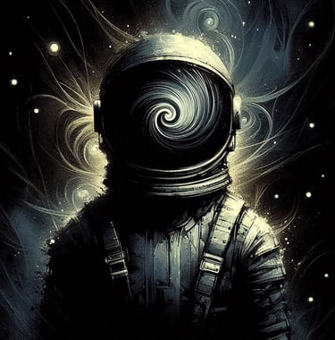 Astronaut art | simcaart.com 