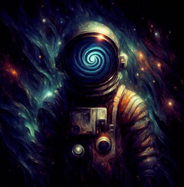 Astronaut art | simcaart.com