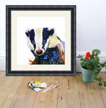 Badgey open edition print