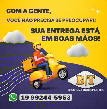 Motoboy em Campinas com entrega rápida e segura – Brulezzi Transportes