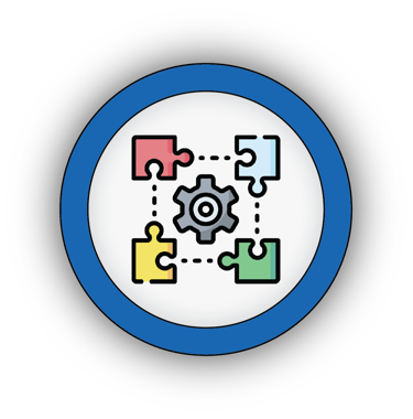 Icon representing our service for designing custom, curriculum-aligned STEM kits for schools.