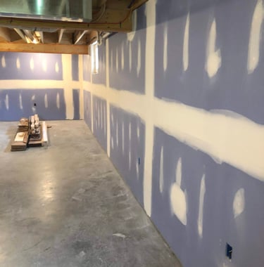 basement drywall install belchertown