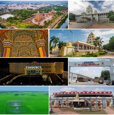 Thanjavur drop taxi and premium outstation tourist cab service - South India Drop Taxi