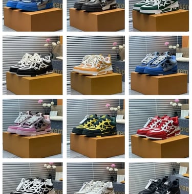 Colorful sneaker finds preview from the Kakobuy shoes spreadsheet