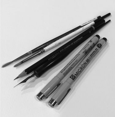 Art supplies image