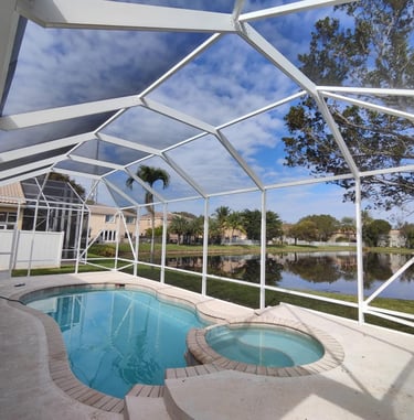 pool screen repair